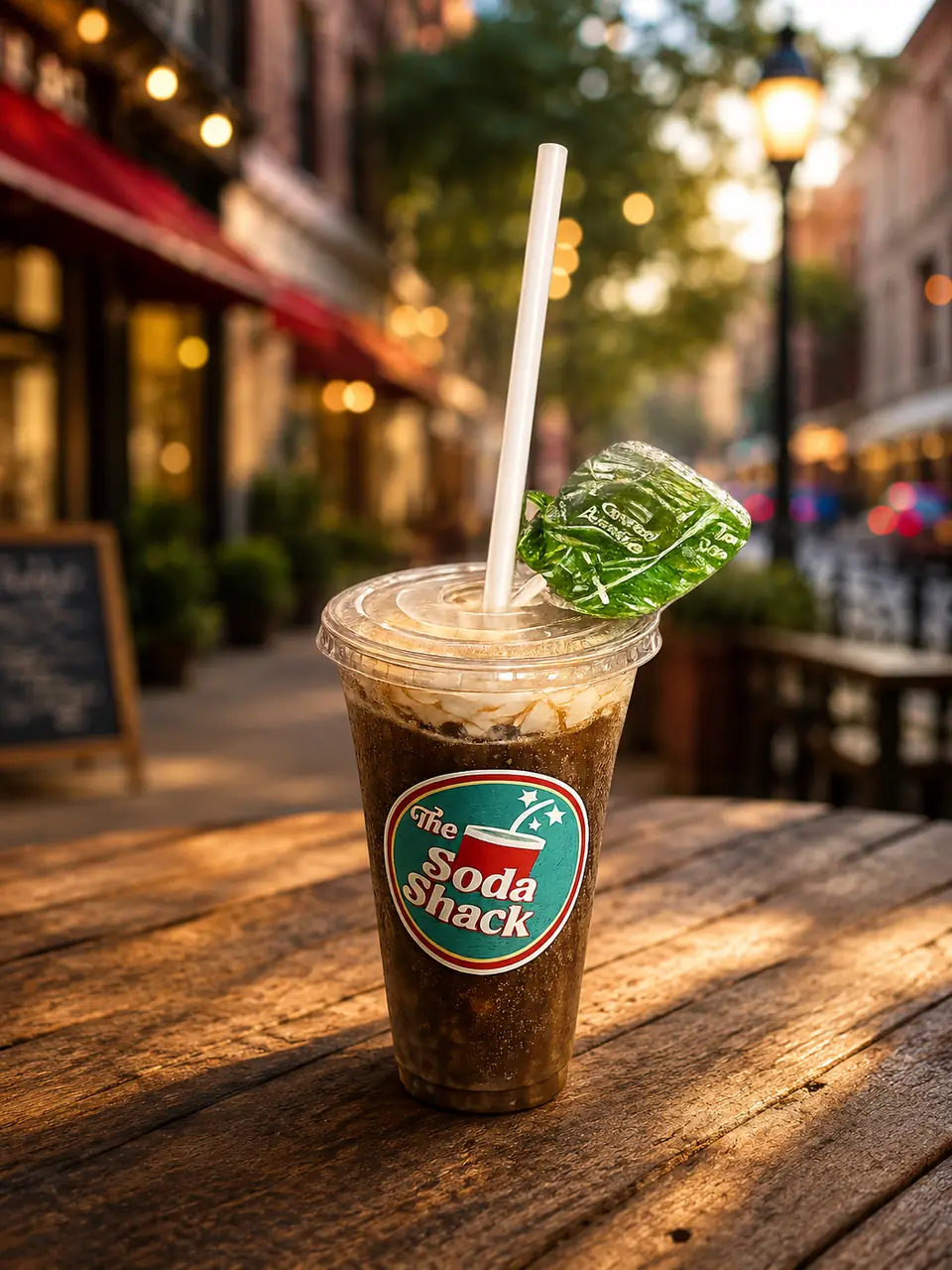 Caramel Apple Dirty Soda